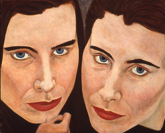 Jayne and Joan, F.Veteran, Oil on Linen, 22x27"