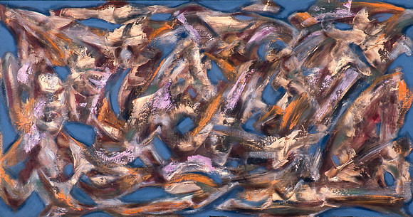 F.Veteran_Oil on Masonite_17.25x32.75"