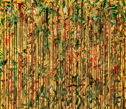 F.Veteran_Oil and Enamel on Canvas_60x66"